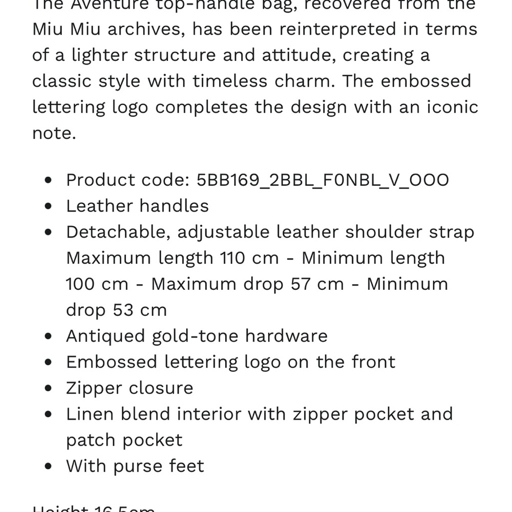 Miu Miu Brown and Gold Leather Satchel - Picture 9 of 9